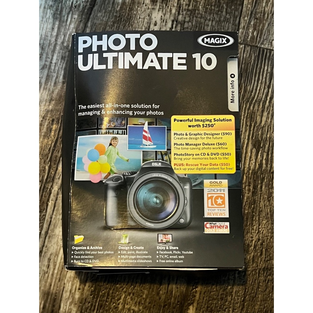 Magix Photo Ultimate 10 Photo Editing Software Organize Archive Design